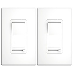 Dimmer Light Switch, SinglePole or 3Way Slide Dimmer Switches for Led Lights,…