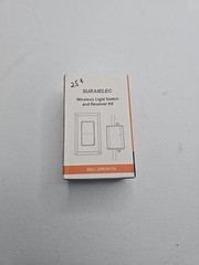 SURAIELEC Wireless Light Switch and Receiver Kit – SKU:URKW11A New