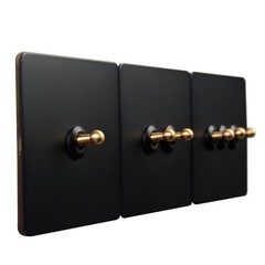 Quality Construction Stainless Steel Panel Light Switch with Brass Rod