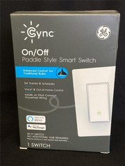 + Cync On/Off Paddle Style Smart Switch App Control CSWONBLPW1NN/ST1P NEW