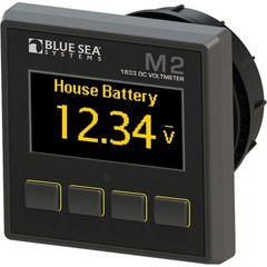 Blue Sea 1833 M2 DC Voltmeter BLUE SEA SYSTEM 1833 Expedited Shipping
