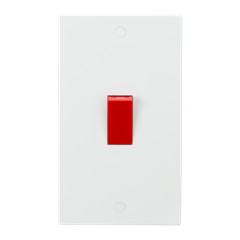 Knightsbridge DP 2G 45A 2-Way Power/Off Switch