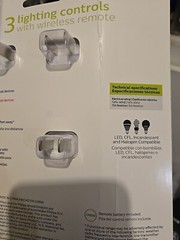 Philips Remote 3 Wireless ON/OFF Switches w/ Remote NEW Sealed