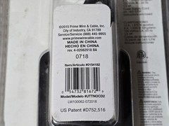 Prime Light Sensing Countdown Timer 7 On/Off Settings #0154182 Model: UTTNOCD2