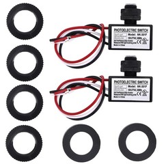 Unbranded 120V-277V AC Photocell Light Sensor Switch, Automatic Dusk to Dawn