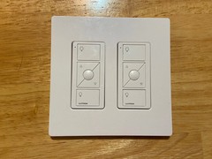 Lutron Pico PJ2-3BRL-WH Wireless Dimmer Remote Switch w Wall Mount & Bracket Kit