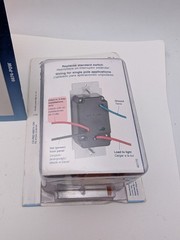 2X Leviton SureSlide w/ Preset Switch LED/Incandescent Dimmer 6674-P0W (Sealed)