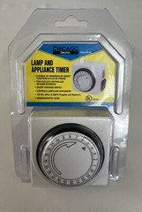 Chicago Electric Lamp and Appliance Timer #40148 New