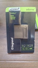 Legrand Adorbe Paddle 3 Way Dimmer