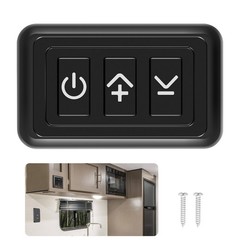 12V Dimmer Switch | 12-24 Volt High Side PWM RV Light Dimmer for RV LED Inter…