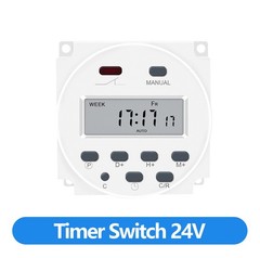 DC 12V Timer Switch Digital Programmable Control LCD-Time Relay Day/Week Kit