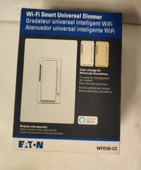 Eaton Wi-Fi Smart Universal Dimmer – WFD30-C2 – BX-LW – Brand New