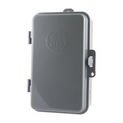 GE 15135 24-Hour Mechanical Time Switch 2HP Metal Indoor/Outdoor 48 On/Off