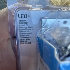 Lutron Dalia LED+ White Illuminated Rotary Light Dimmer Switch 150W For LED Bulb