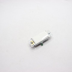 Enerlites Decorator Paddle Rocker Light Switch White 1P 3W 15A 120V/277V