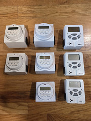 Apollo, BN Link, EZ Grow 2 Outlet Indoor Electric Timer Lot of 8