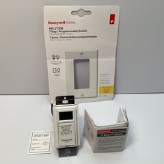 Honeywell Home RPLS730B1000 7-Day Programmable In-Wall Light Switch Timer – Nice