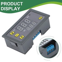 220 Volt Digital Cycle For Timer Relay with Delay Function and Dual LED Display