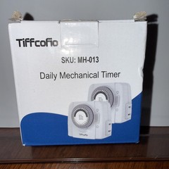 Tiffcofio Daily Mechanical Timer 2 Pack MH-014. New In Box.