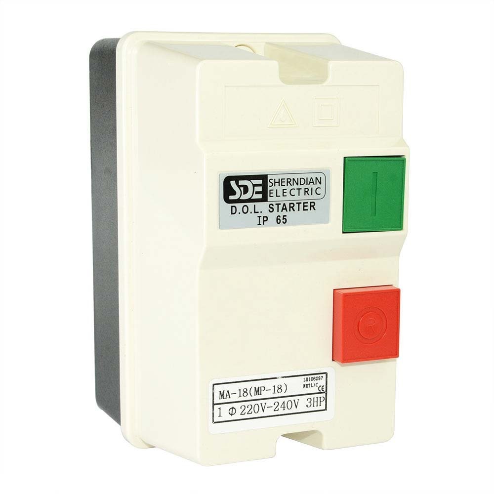 Magnetic Starter Switch Heavy Duty 3HP 220240V 1826A CSA Approved Motor Contro