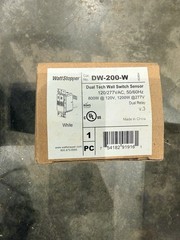 Watt Stopper DW-200-W Wall Switch Occupancy Sensor White NEW