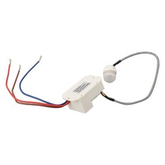 Reliable Electric Relay Body Motion Sensor for Lamp Control Easy Installation