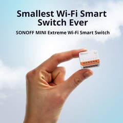 SONOFF MINIR4 Smart Light Switch,Wi-Fi Switch,10A 2400W eWeLink-Remote Control