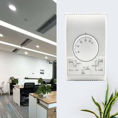 Thermostat for Central Air Conditioning with Manual Rotary Switch 220V