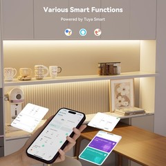 RF WiFi Smart Remote Dimmer for Single Color LED Strip Lights,Compatible with…