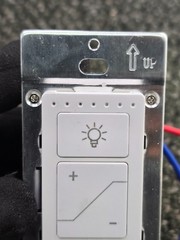 (QTY 2) FCC Dimmer Switch Wireless Remote Control Dimmer Light Switch