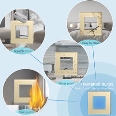 Glass Frames EU Standard PIR Sensor Switches Module Part Wall Sockets DIY Functi