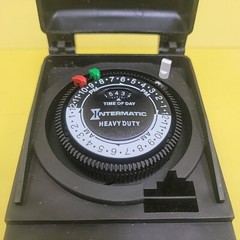 Intermatic Outdoor Heavy Duty Timer Black Conserve Energy Lawn 154HB22930