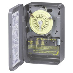 Intermatic T103 Electromechanical Timer, 125 V, 40 A, 1 – 23 hr, 1 – 12 Cycles