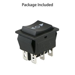 DPDT Double Pole Throw 20 Amp Momentary Rocker Switch For Car Motorcycle Boat