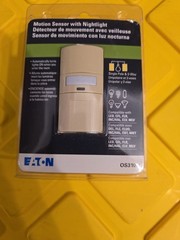 Cooper Wiring OS310U-V-K Motion-Activated Occupancy Sensor Wall Switch, Ivory