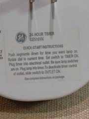 Vintage General Electric Ge 24 Hour Automatic Timer GE5101N