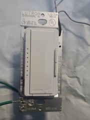 Lutron HomeWorks HWD-10D-BI (white) 1000W Dimmer