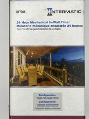 Intermatic IW700K 20A 120V In-Wall Timer Switch 36-Event Programmable NEW