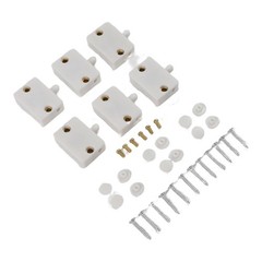 6pcs Cabinet Door Light Switches Electrical Normally Closed for Wardrobe Closet
