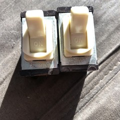💡 Vintage NOS Ivory Toggle Light Switch Despard Interchangeable