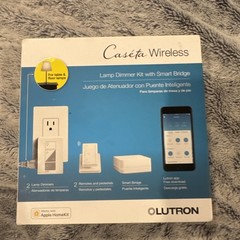 Lutron Caseta Wireless Lamp Dimmer Kit with Smart Bridge and Remotes P-BDG-PKG2P