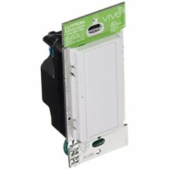 Lutron 120/277V Maestro Wireless Digital Switch, White – MRF2S-8S-DV-WH
