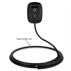 12V 10A For Toggle Switch for Vehicle Electrical Systems with Paste Mount Cable