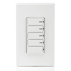 Countdown Timer Switch for bathroom fan and household lights 10-20-30-60 min No