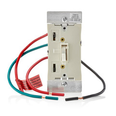 Leviton Toggle Slide Dimmer Switch for Magnetic Low Voltage, LED, Halogen and In