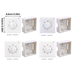 86 Panel Mechanical Countdown Timer Switches for Fan, Water Heaters, Pump