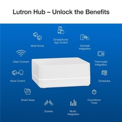 Lutron Caseta Original Smart Dimmer Switch (Lutron Hub 1 Pack, White