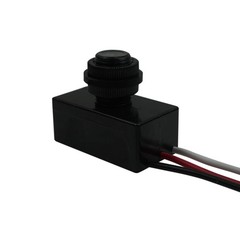 DC 12V 24V 36V 48V Outdoor Sensor Photoelectric Switch, 5A Dusk to Dawn