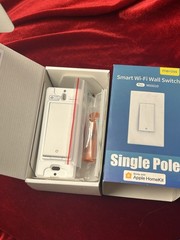 Meross Smart WI-WFI Wall Switch MSS510 Single Pole (2 Pack)