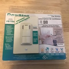 NOS DewStop Universal Humidity & Condensation Fan Switch FS-100 120VEnergy Saver